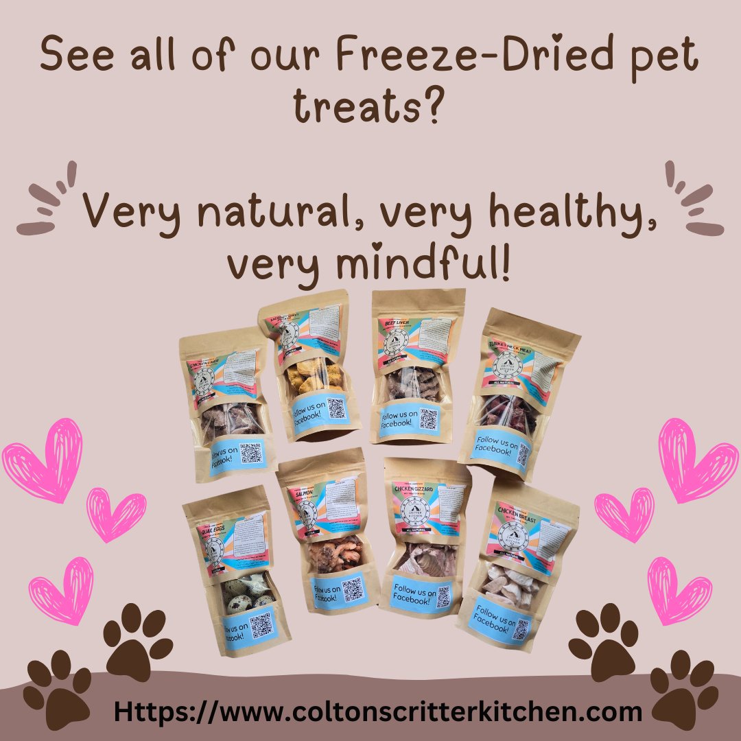 Pet Treats - Colton's Critter Kitchen